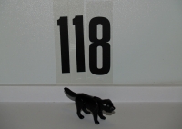 Playmobil Hund, Hütehund schwarz aus 3072, 4343, 4490