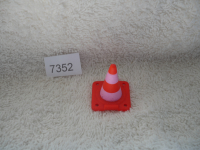 Playmobil Pylone, Leitkegel orange/weiß