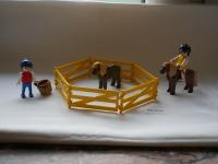 Playmobil Ergänzungsset zu Bauernhof, Reiterhof, Ponyhof, Pony und Zaun