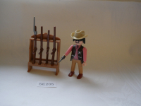 Playmobil Westernset, Sheriff mit Gewehr