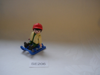 Playmobil Set City Life Winterset, Kind mit Schlitten