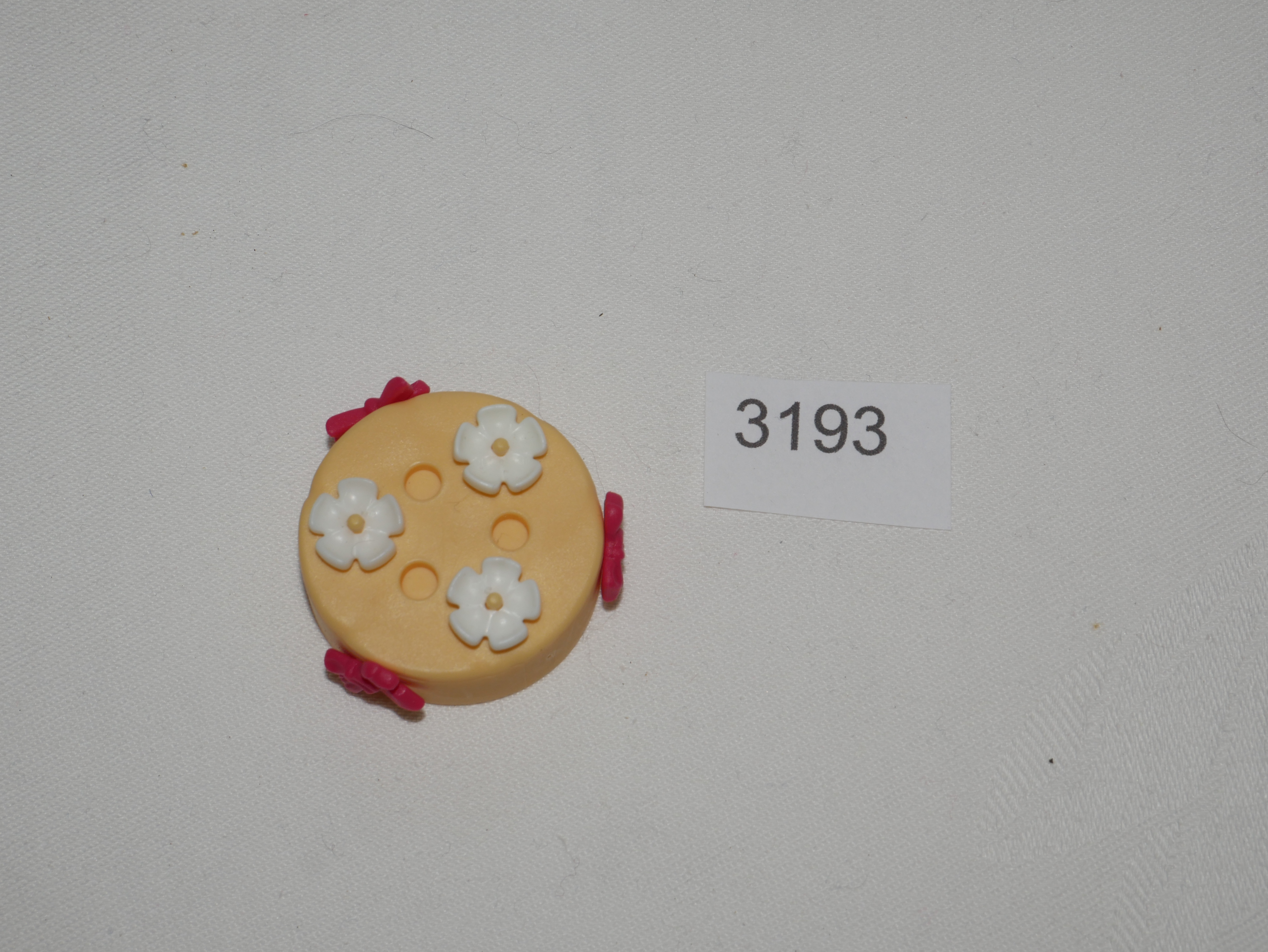 Playmobil Hochzeitstorte mit Blumen untere Etage aus 4308