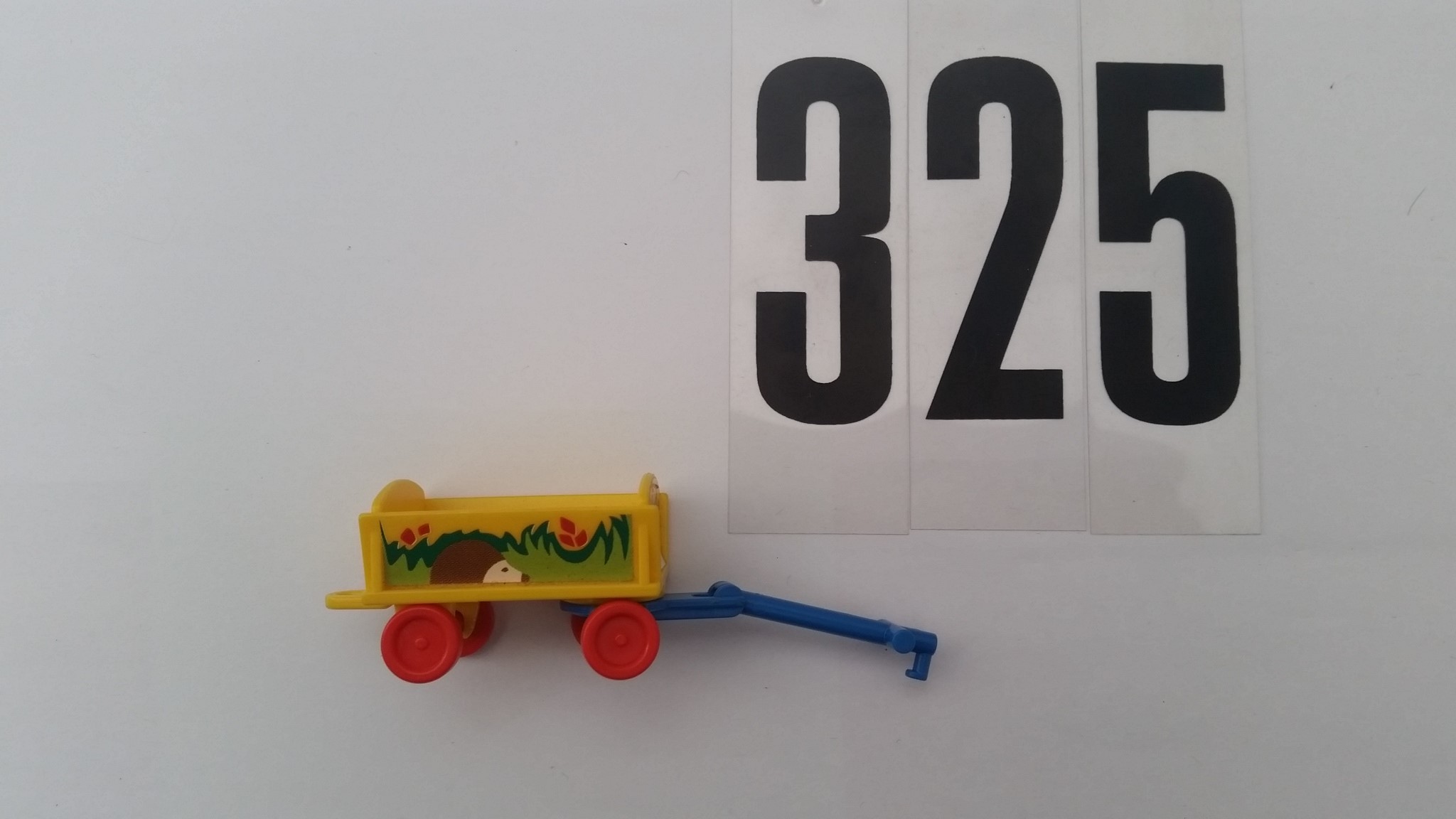 Playmobil Bollerwagen gelb mit Deichsel und Rädern aus 4453