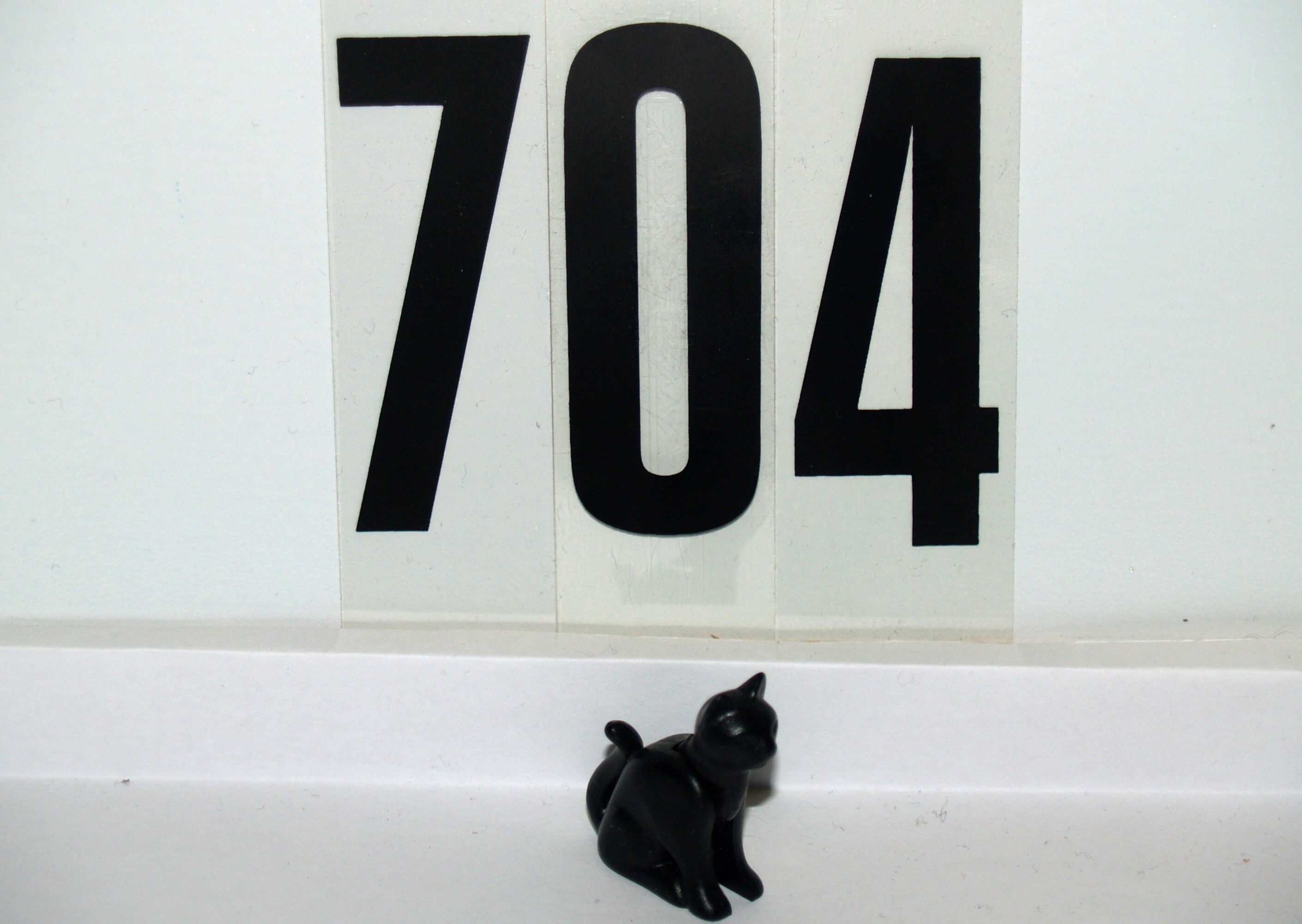 Playmobil Katze sitzend schwarz aus 5332