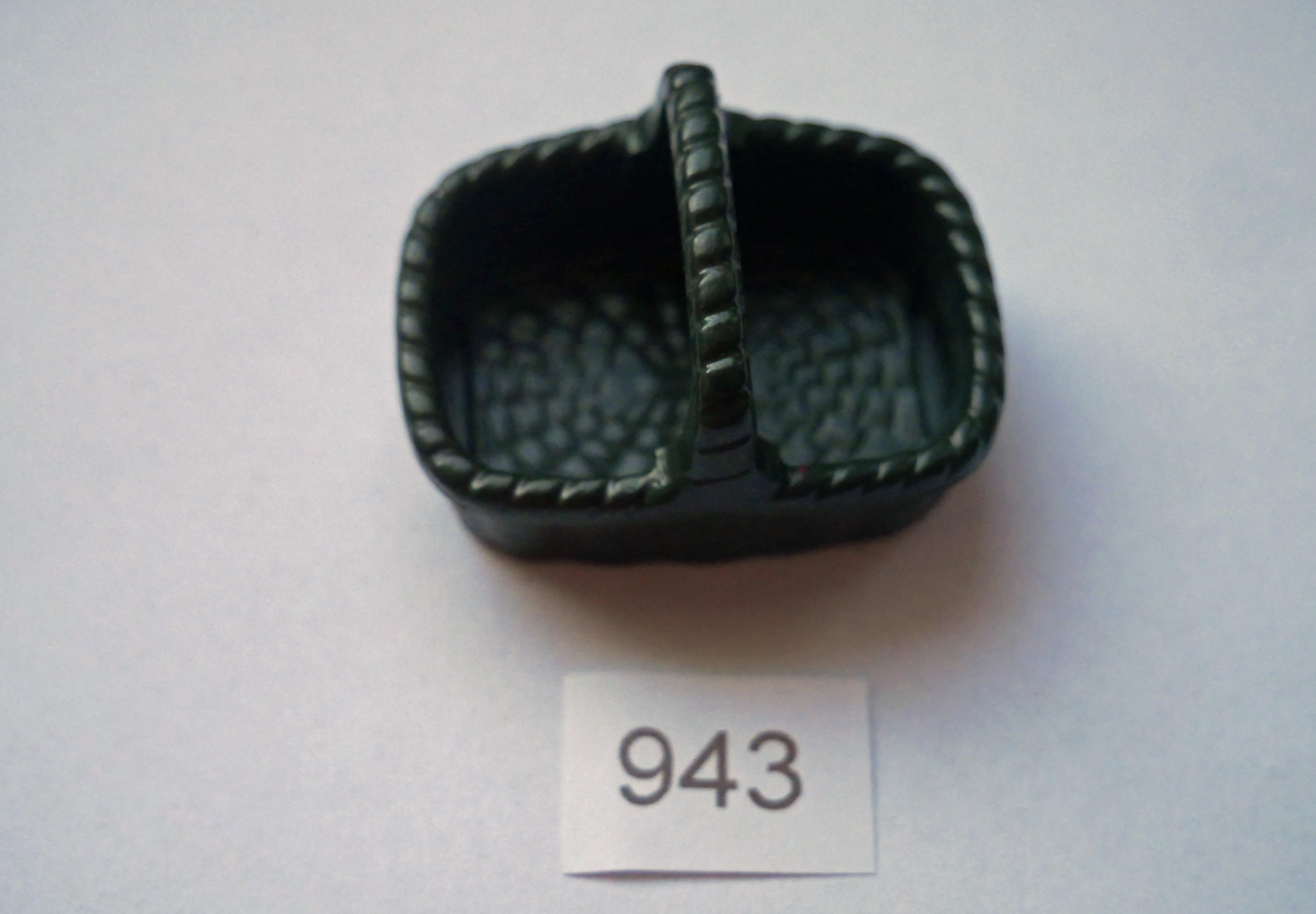 Playmobil Korb, Picknickkorb dunkelgrün aus 4492,5005