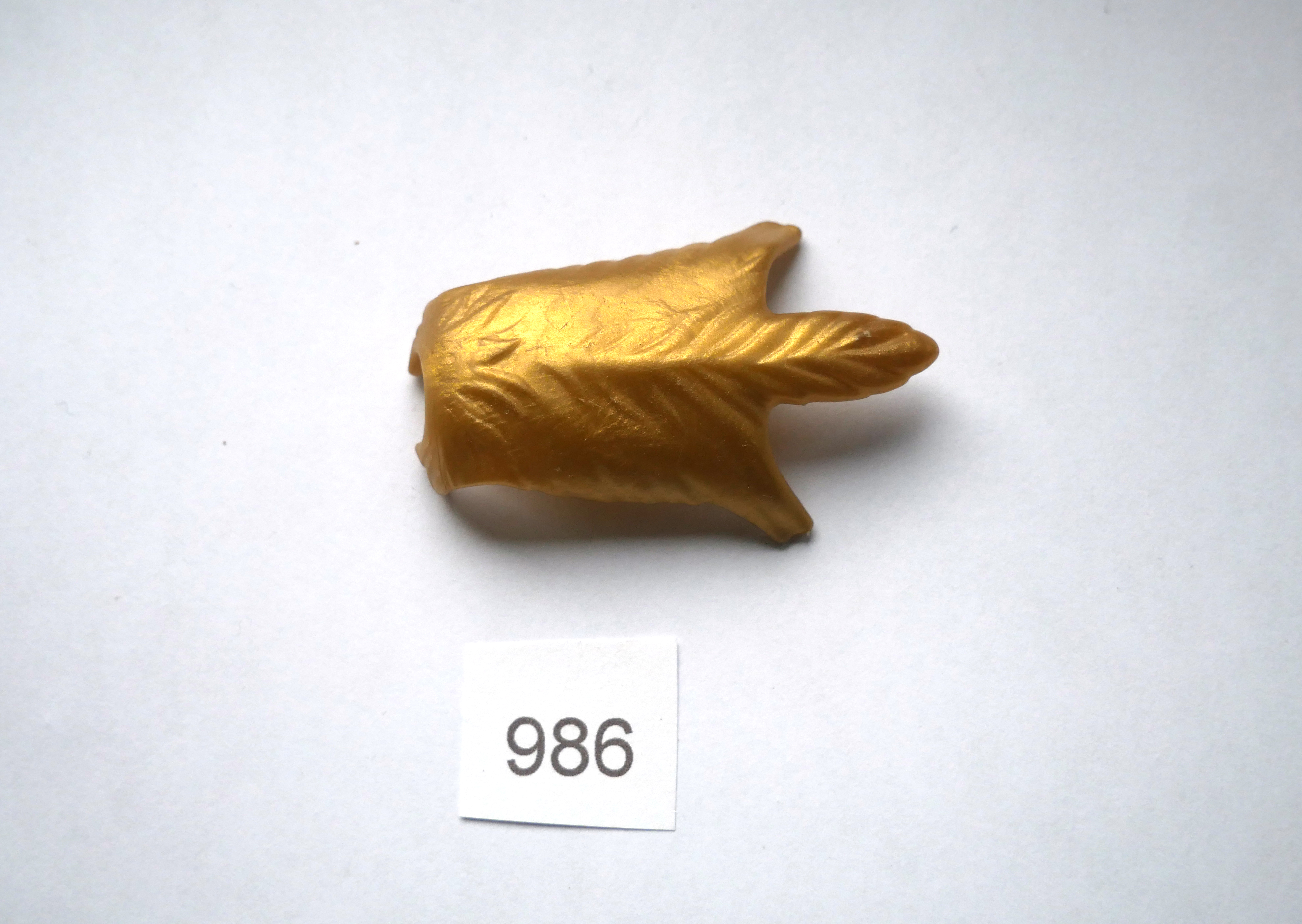 Playmobil Umhang, Wolfsumhang gold aus 4644