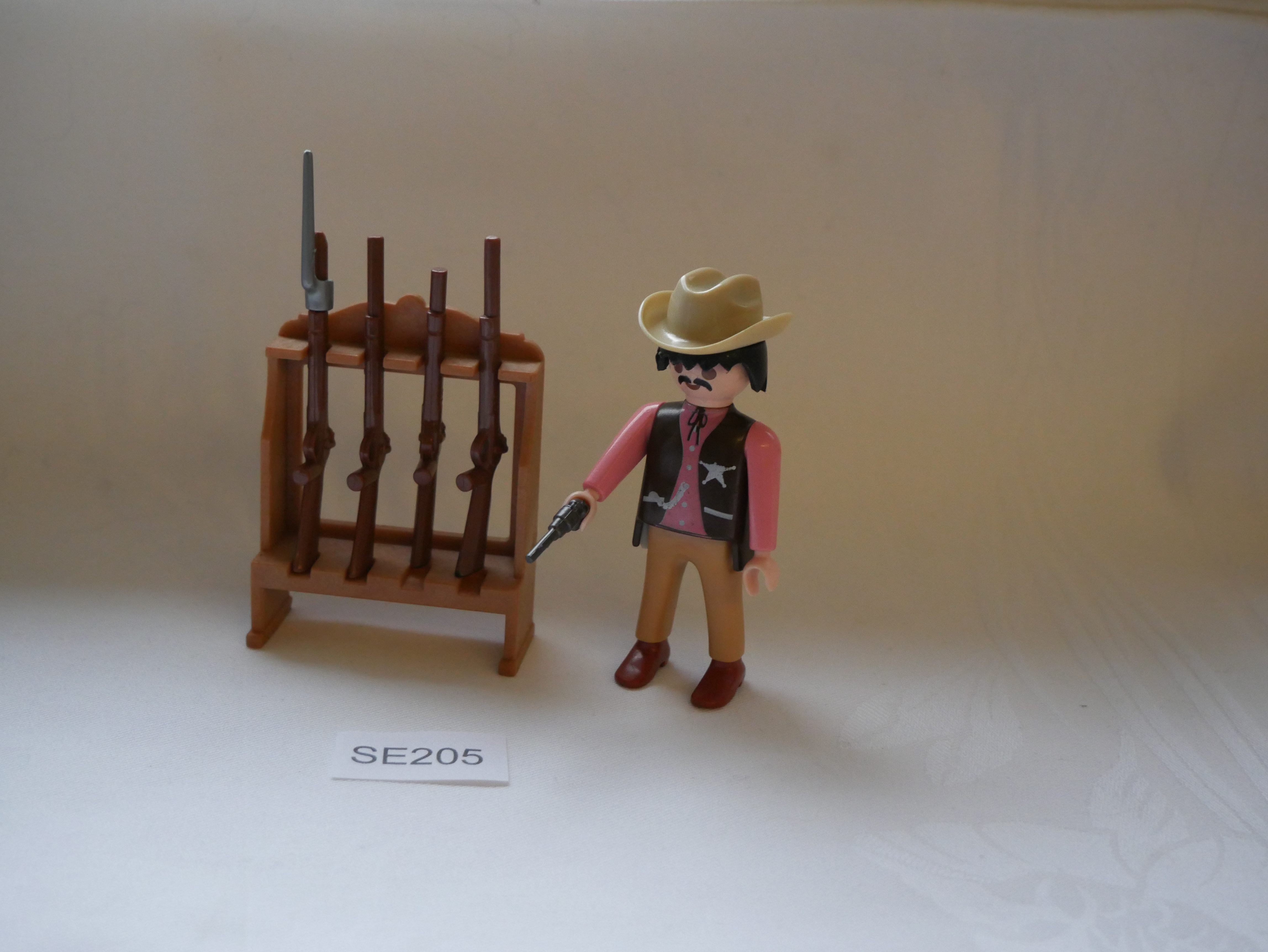 Playmobil Westernset, Sheriff mit Gewehr
