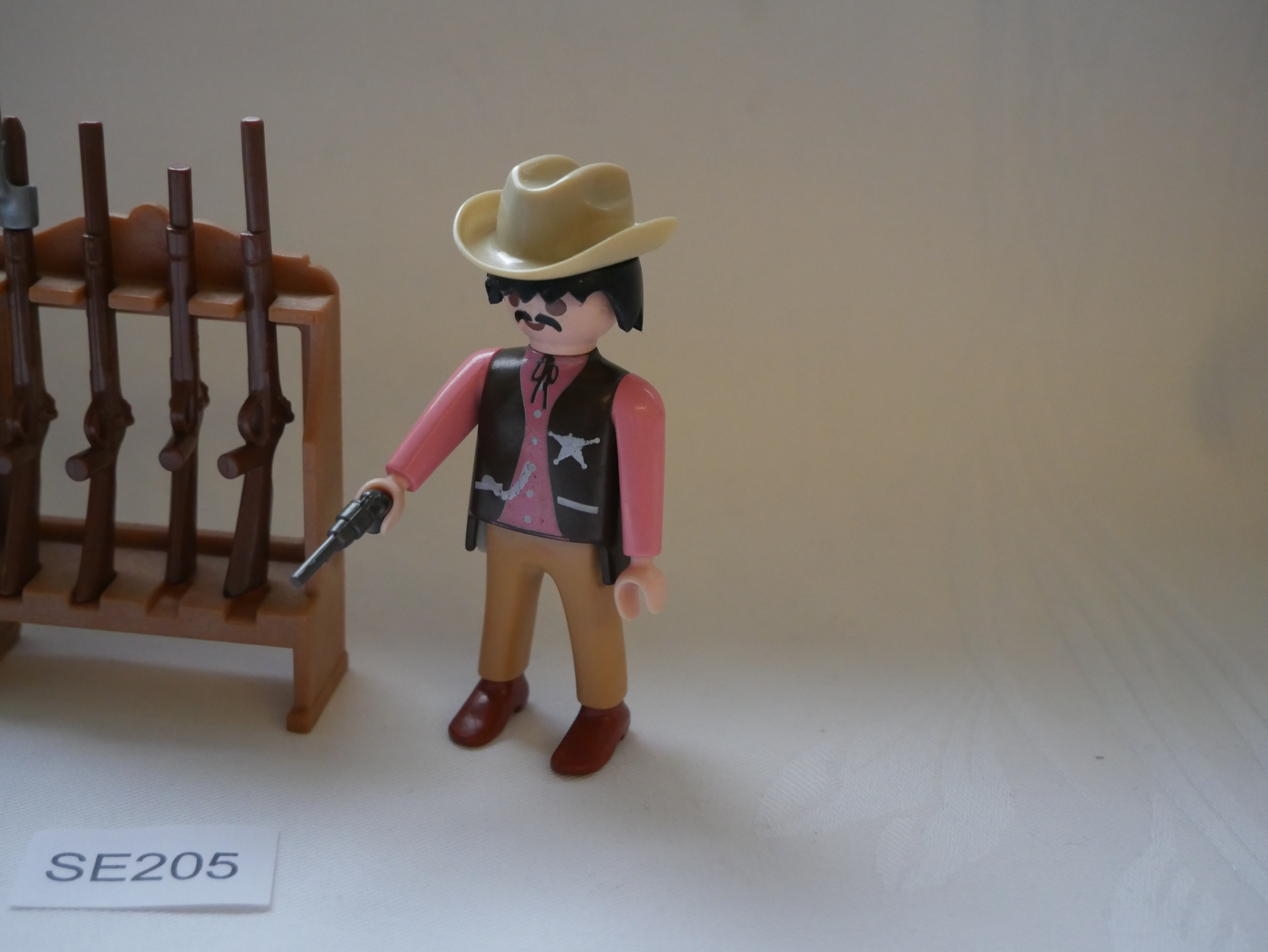 Playmobil Westernset, Sheriff mit Gewehr