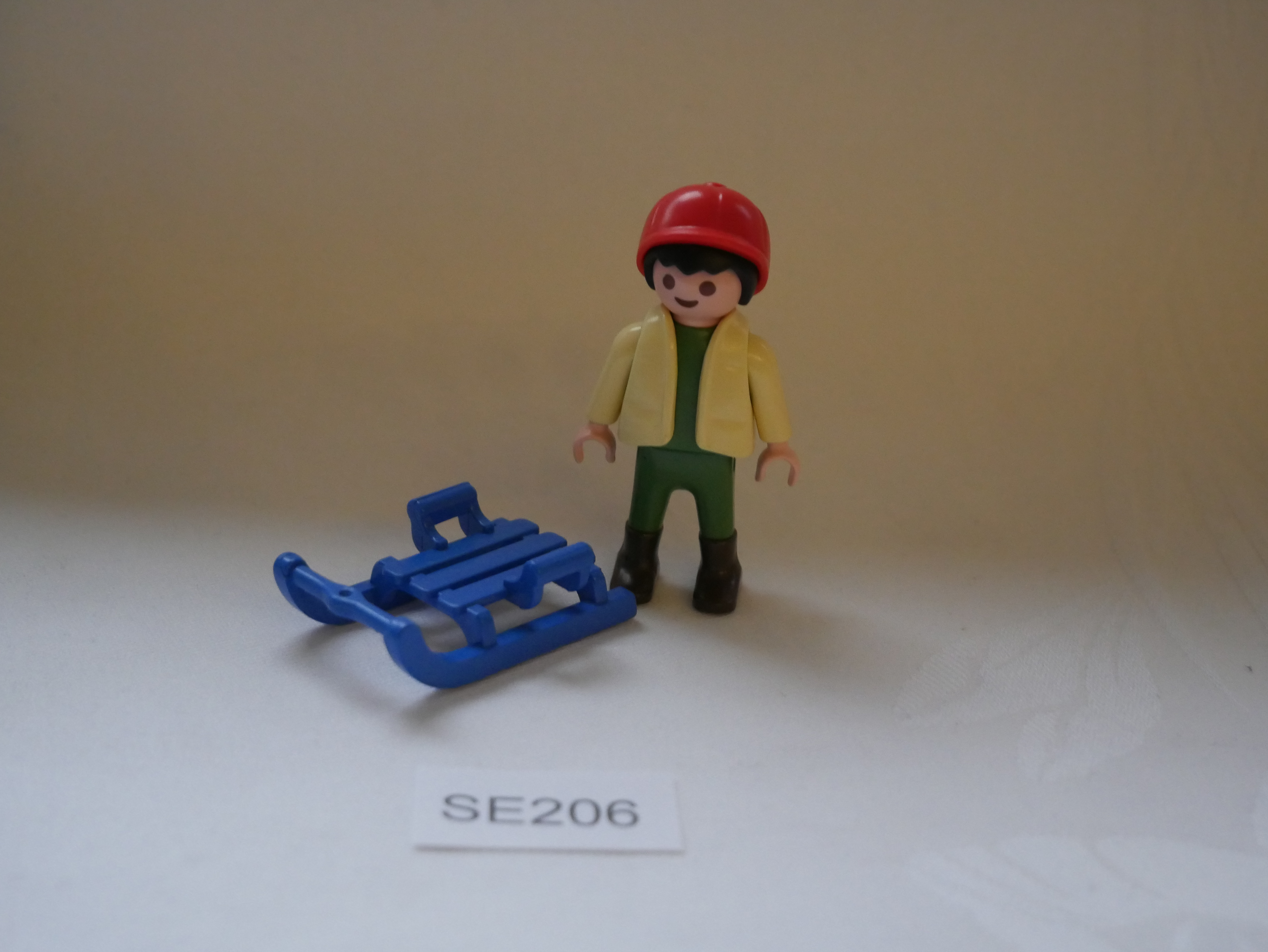 Playmobil Set City Life Winterset, Kind mit Schlitten