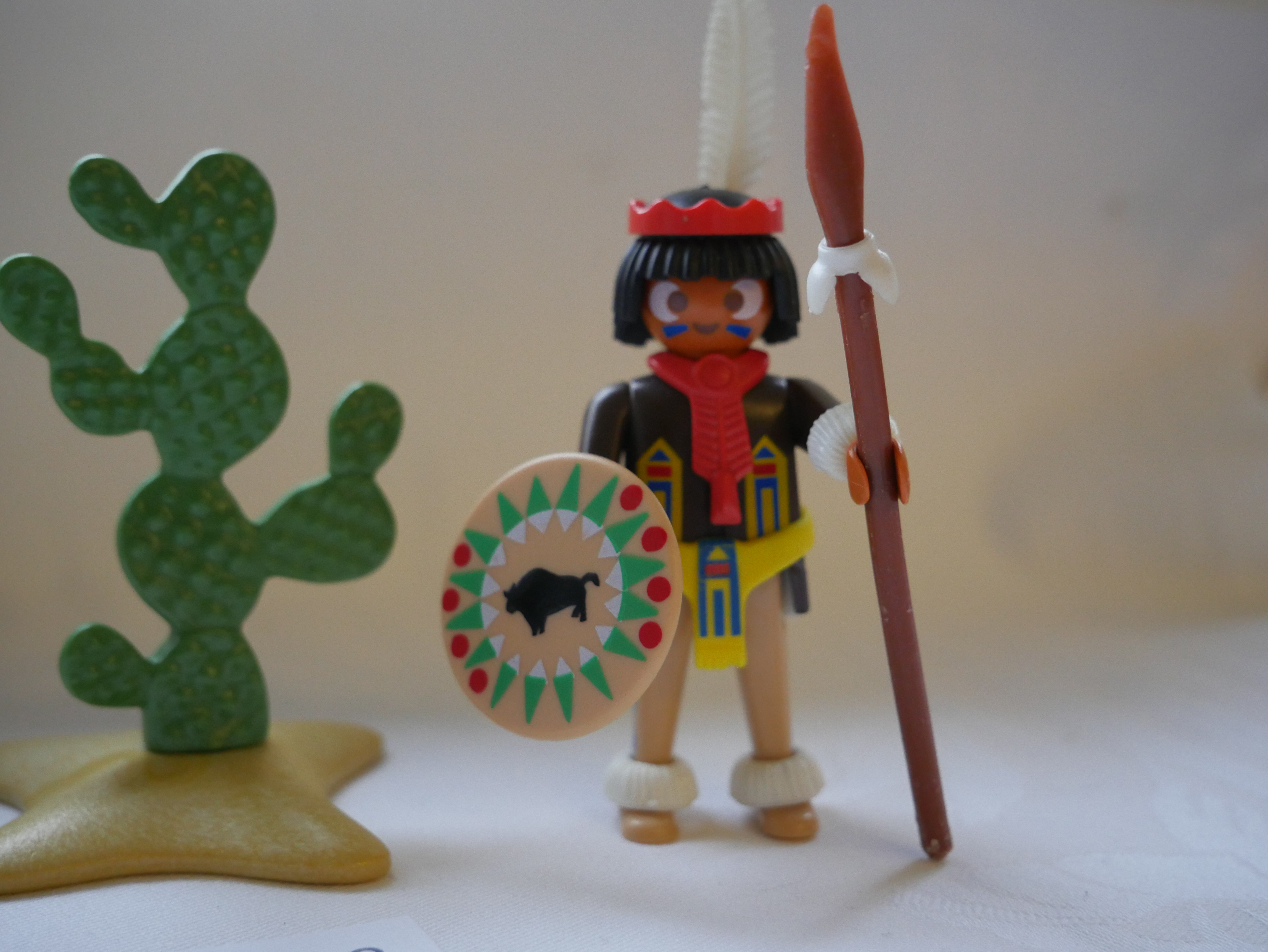 Playmobil Indianerset, Indianer mit Kaktus, Wilder Westen