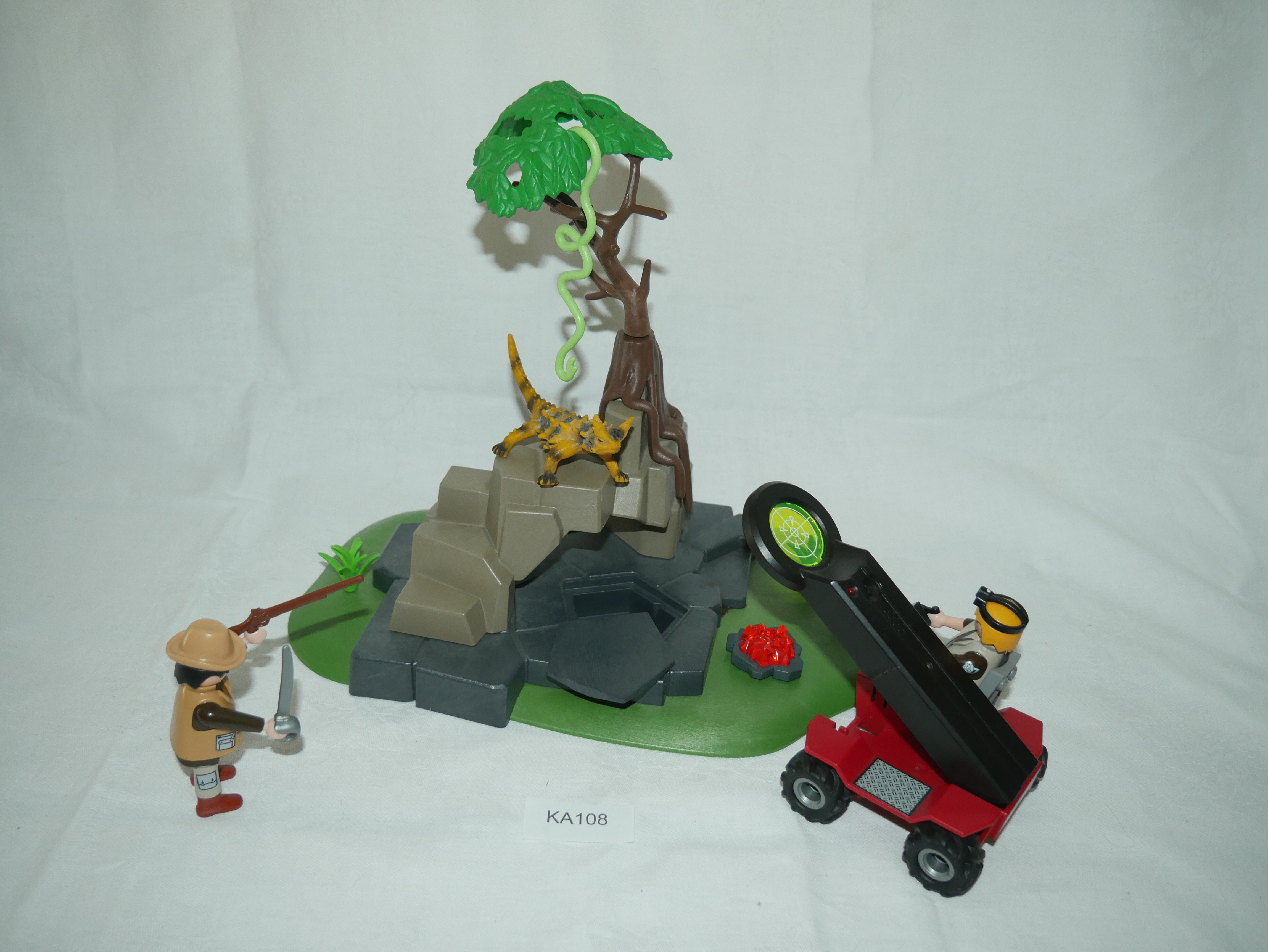 Playmobil Set 4847, Schatzsucher mit Metaldetektor, gebraucht