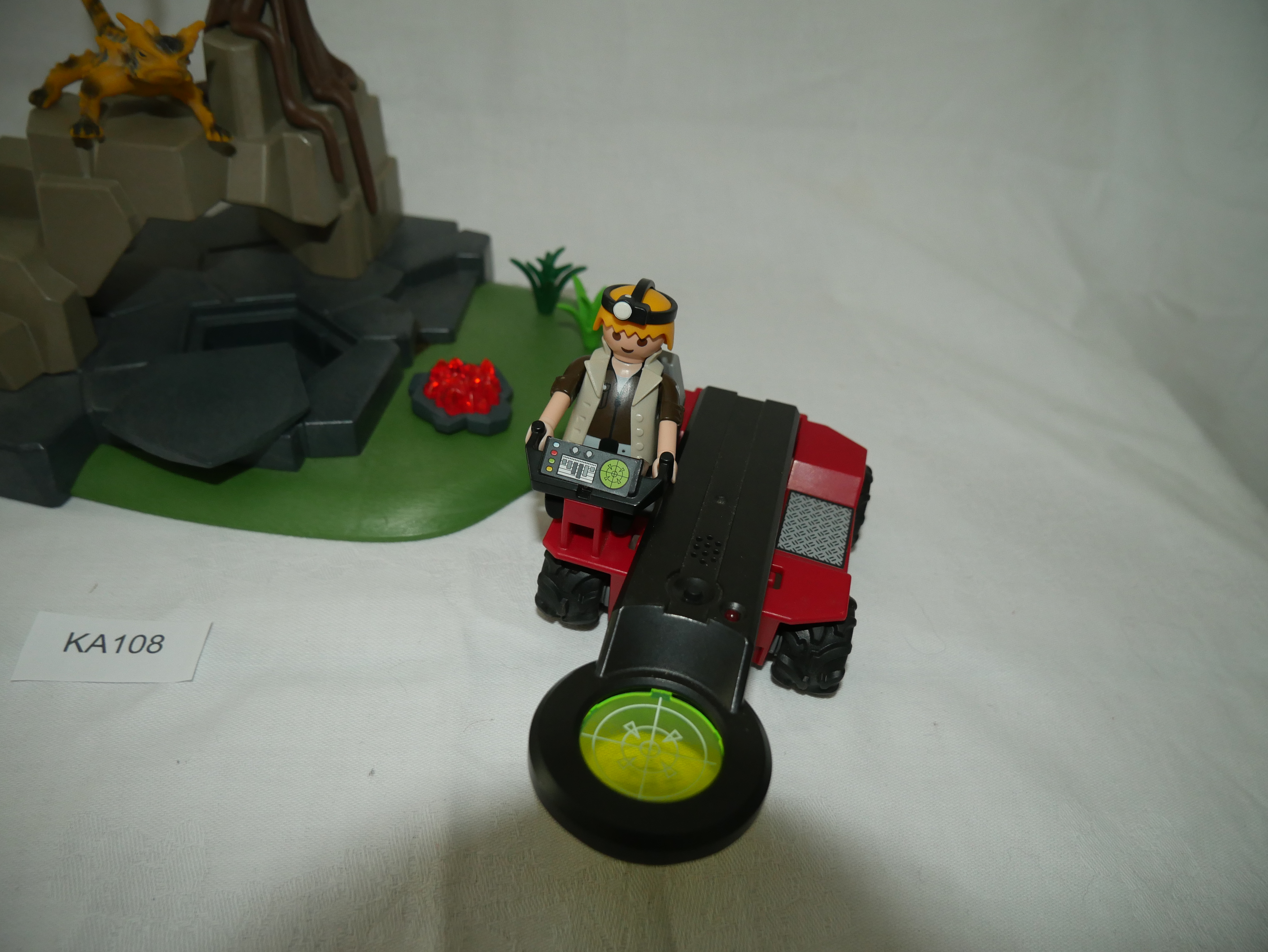 Playmobil Set 4847, Schatzsucher mit Metaldetektor, gebraucht