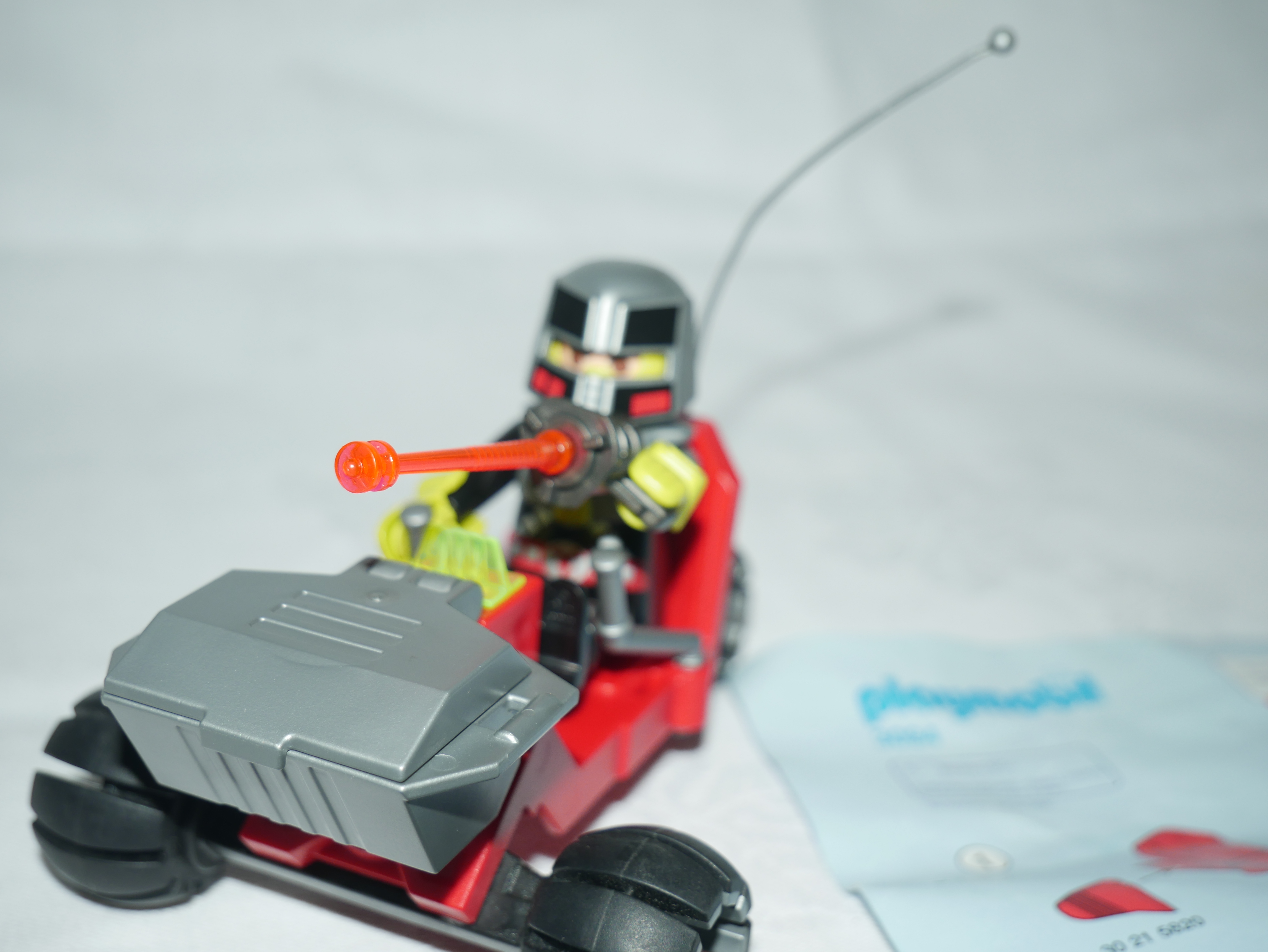 Playmobil Set 3094, Astronaut Trike, Weltraumfahrzeug mit Beschreibung - gebraucht