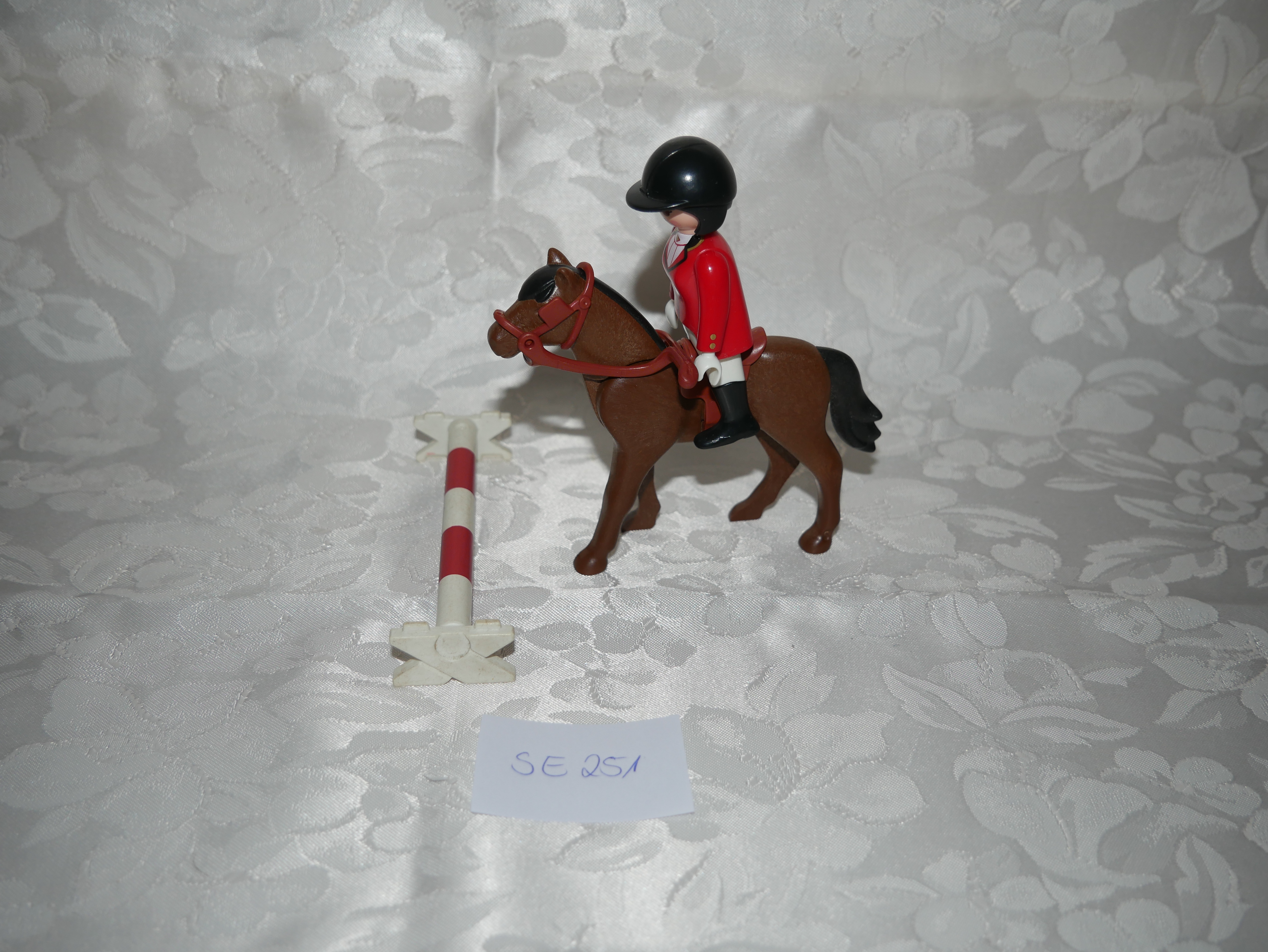 Playmobil Set Springreiterin mit Pferd